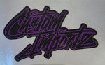 Custom Importz Stickers