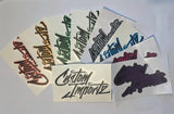 Custom Importz Stickers