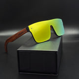 Custom Importz frameless wooden sunglasses