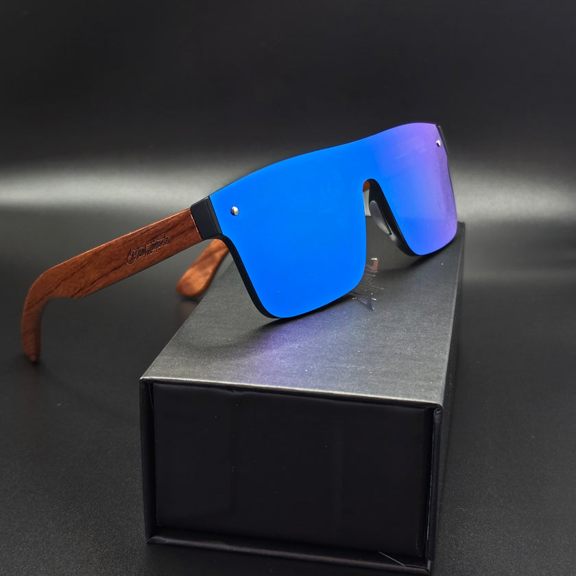 Custom Importz frameless wooden sunglasses