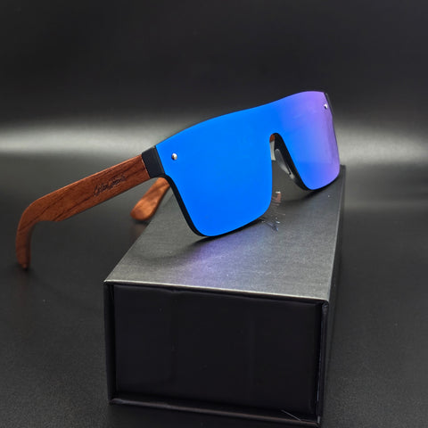 Custom Importz frameless wooden sunglasses