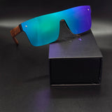Custom Importz frameless wooden sunglasses
