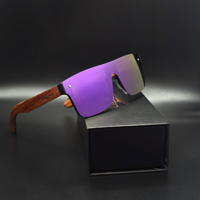 Custom Importz frameless wooden sunglasses