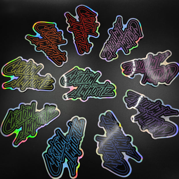 6 Pack sticker bundle