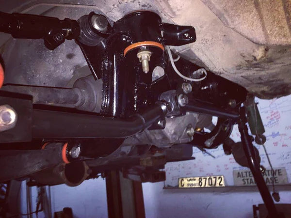 GKtech S14/S15/R33/R34 HICAS delete bar with toe arm mounts