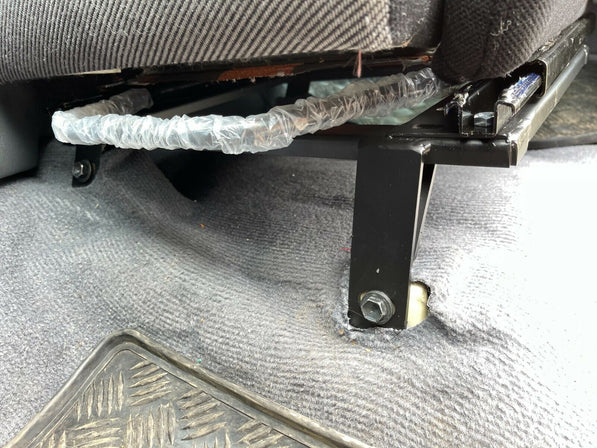 Crank Motorsport 79 LandCruiser seat 70 76 79 Seat rail Adapter suit RECARO SPARCO Dual Cab