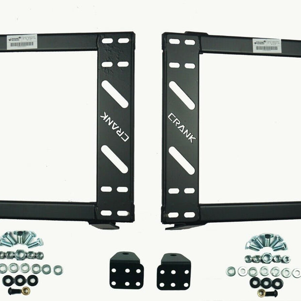 Crank Motorsport 79 LandCruiser seat 70 76 79 Seat rail Adapter suit RECARO SPARCO Dual Cab