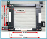 Crank Motorsport 9 Landcruiser seat 70,76, 78, 79, rail adapter suit RECARO SPARCO Single Cab