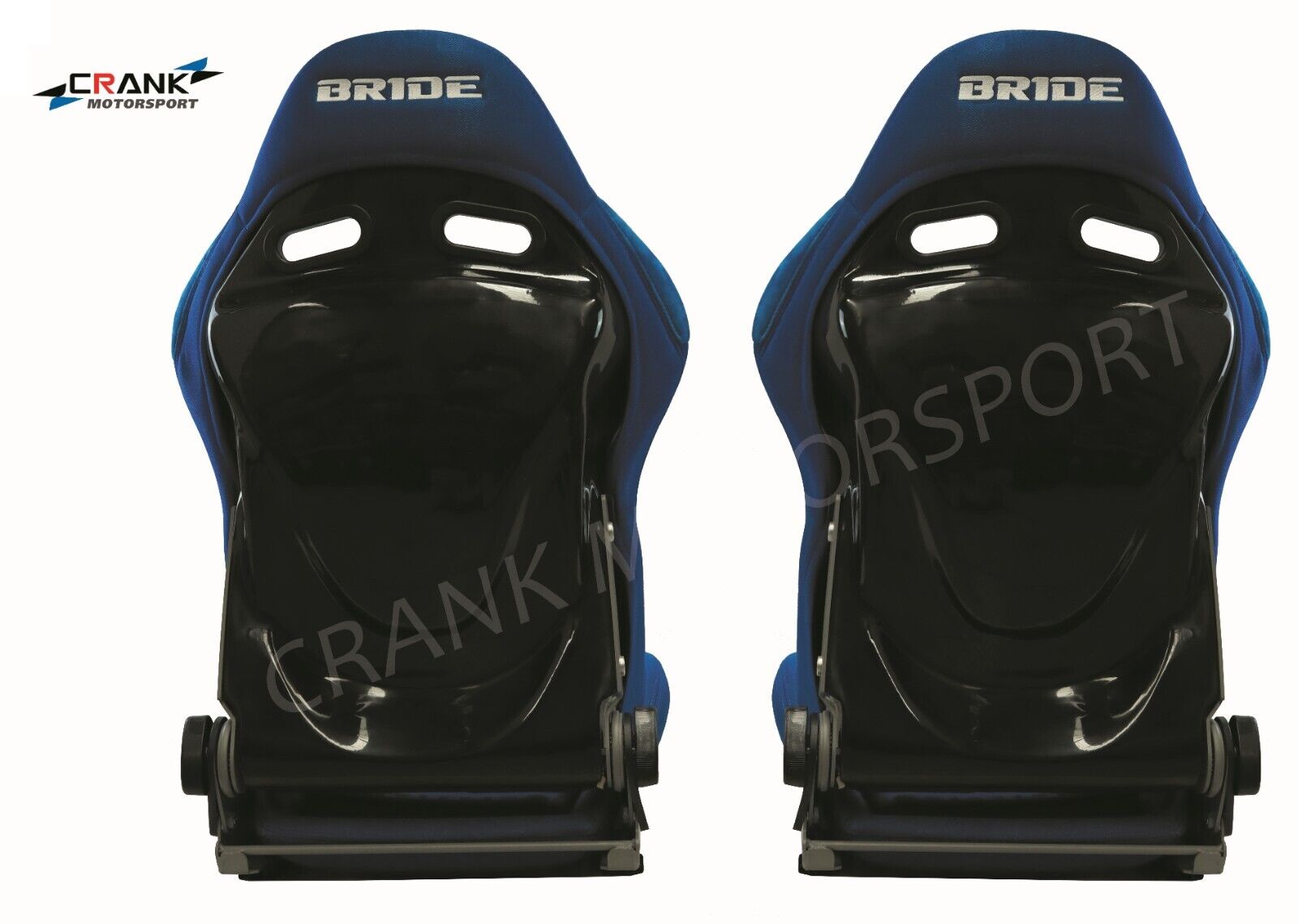 Crank Motorsports ADR Approved LOWMAX Reclinable Bride Seats Blue