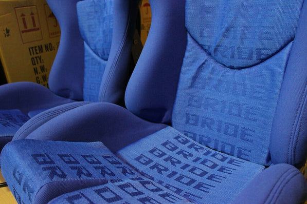 Crank Motorsports ADR Approved LOWMAX Reclinable Bride Seats Blue