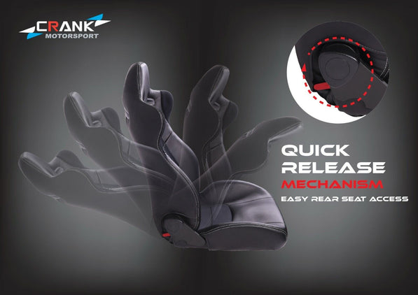 Crank Motorsport Nissan Skyline R34 GTR Vspec II Series 2 Style Seats