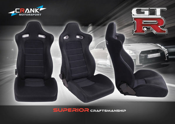 Crank Motorsport Nissan Skyline R34 GTR Vspec II Series 2 Style Seats