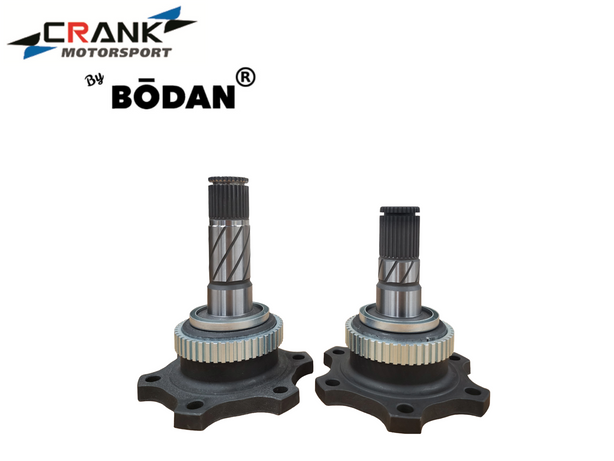 Crank Motorsport Billet Stub Axle Set – 30 Spline – Suit Nissan Silvia R200 Differential – 104mm + 84mm – Rated 2200HP