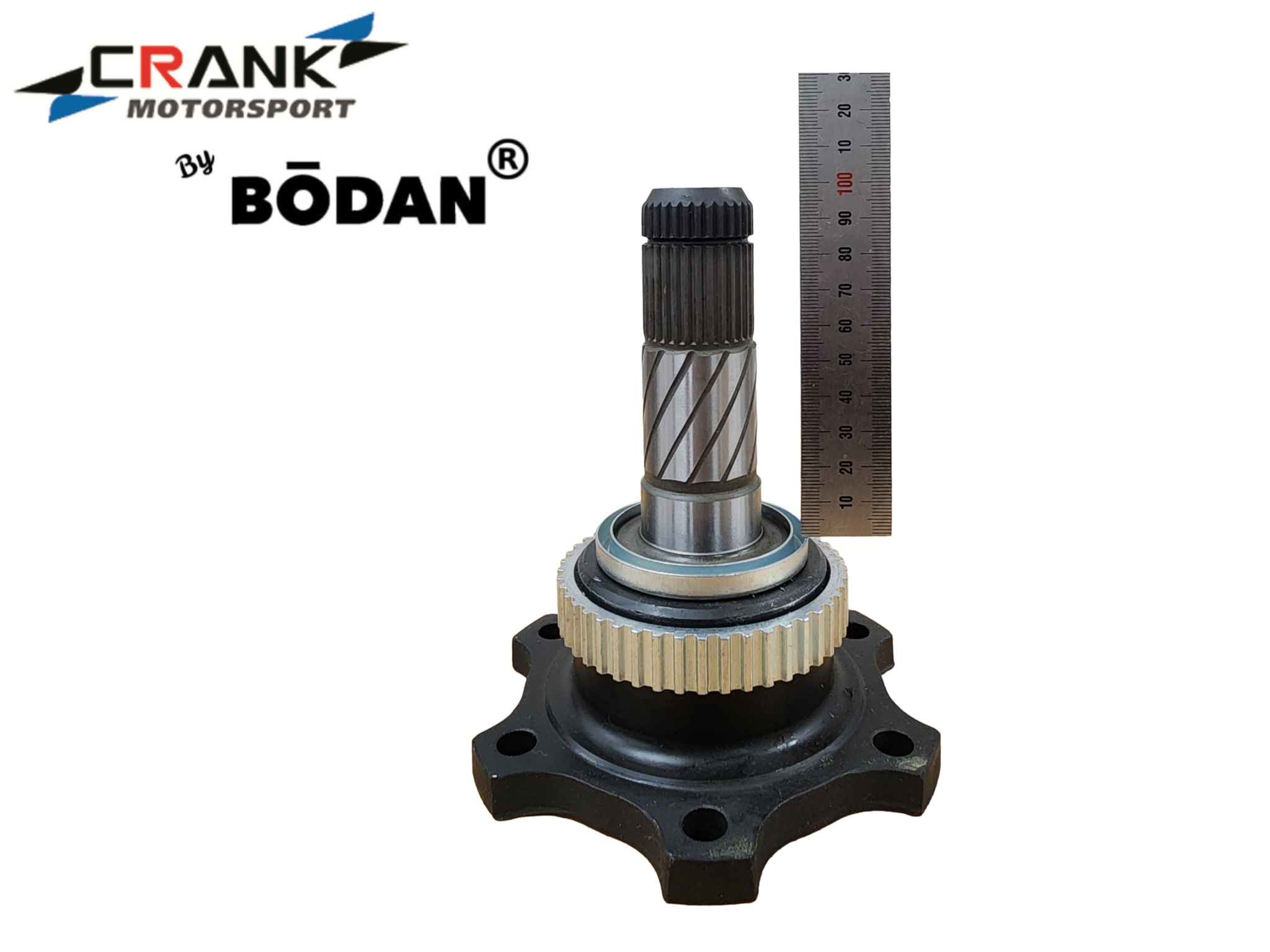 Crank Motorsport 1x Billet Stub Axle – 31 Spline – Suit Quife / Cusco / GTR R200 Differential – 104mm – Rated 2200HP
