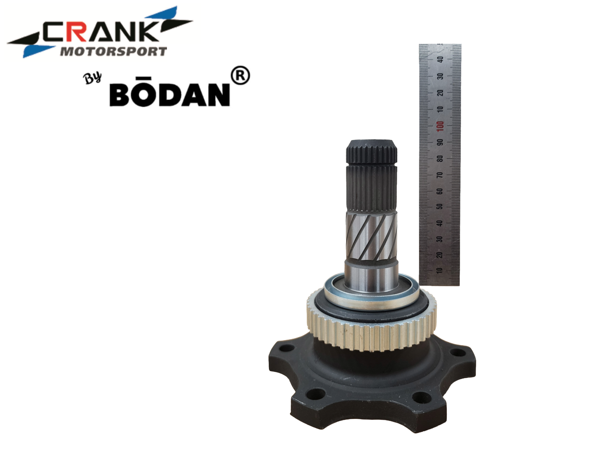 Crank Motorsport 1x Billet Stub Axle – 31 Spline – Suit Quife / Cusco / GTR R200 Differential – 94mm – Rated 2200HP