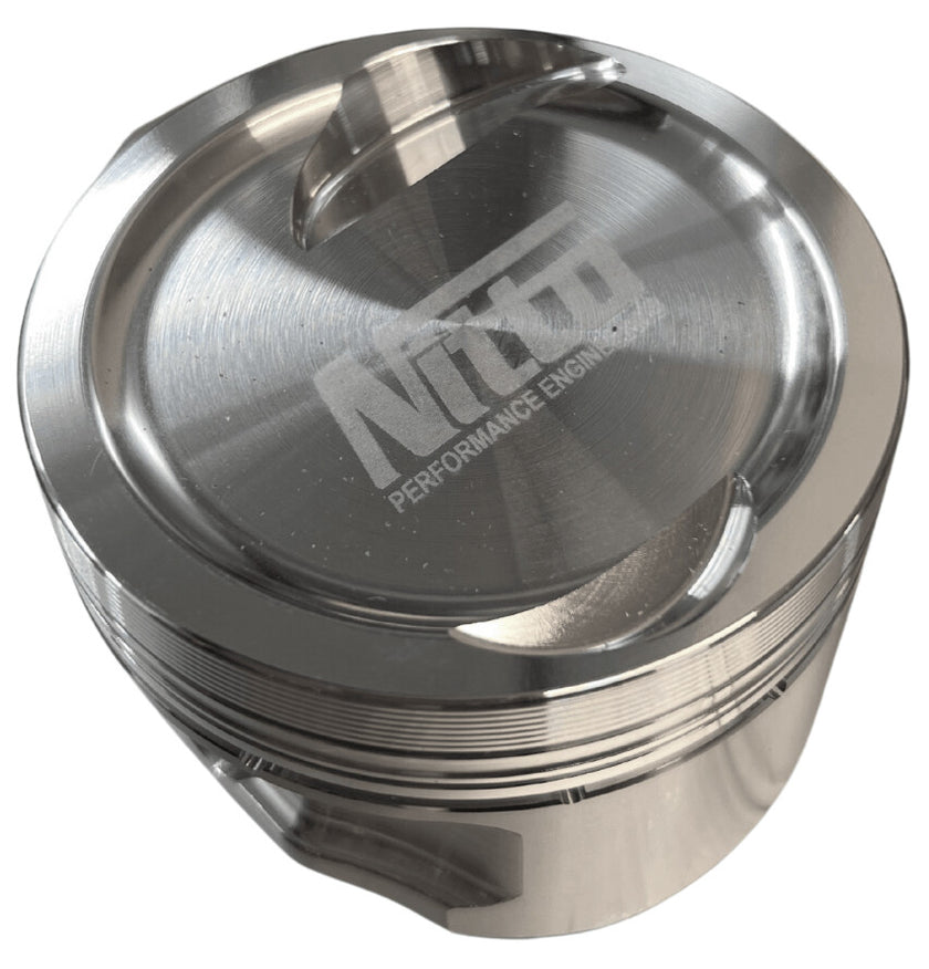 Nitto RB30 3.2l stroker sohc - 86.5mm (+.020") 2 valve relief -13cc dish * hd forging