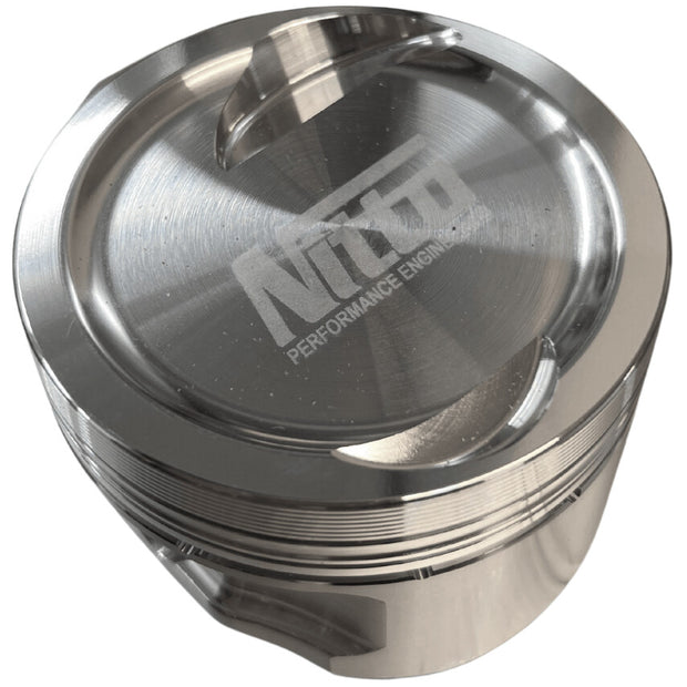 Nitto RB30 3.2l stroker sohc - 86.5mm (+.020") 2 valve relief -13cc dish * hd forging