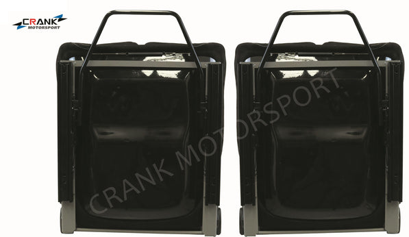Crank Motorsports ADR Approved LOWMAX Reclinable Bride Seat Black