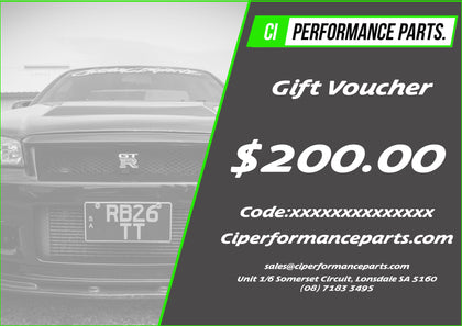 CI Performance gift card