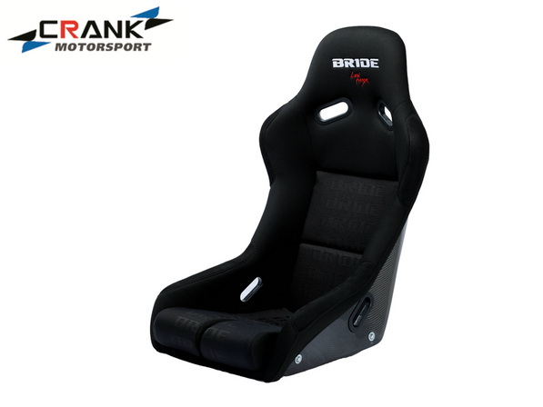 Crank Motorsports ADR APPROVED VIOS II Fixed Back Bride Seats Black