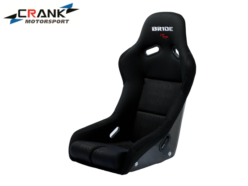 Crank Motorsports ADR APPROVED VIOS II Fixed Back Bride Seats Black