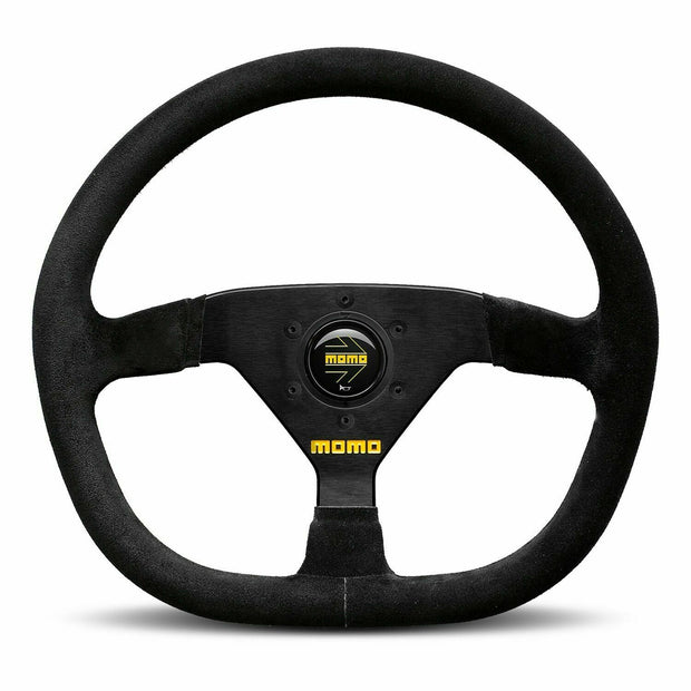 MOMO MOD 88 Black Suede 350mm Steering Wheel