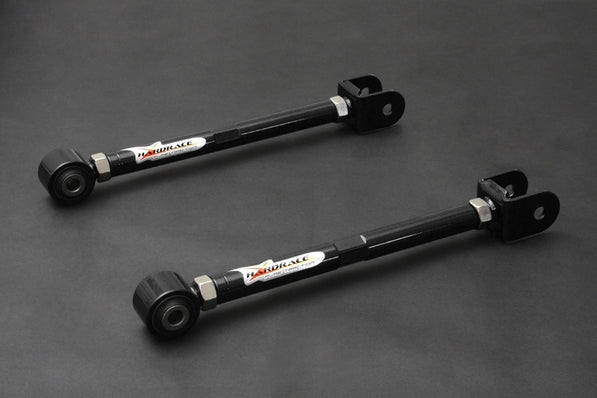 HARDRACE HARDENED RUBBER REAR TOE CONTROL ARM BLACK NISSAN SILVIA 180SX S13, FAIRLADY Z32 89-00, SKYLINE R32