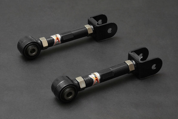HARDRACE HARDENED RUBBER REAR TRACTION ROD BLACK NISSAN SILVIA 180SX S13, 200SX S14/S15, FAIRLADY Z32 89-00, SKYLINE R32 GTS-T/GT-R, SKYLINE R33/R34 GTST/GT-T