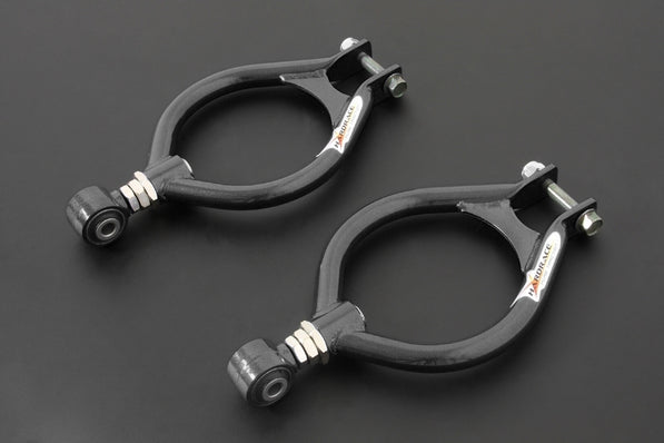 HARDRACE HARDENED RUBBER REAR UPPER CAMBER KIT BLACK NISSAN SILVIA 180SX S13, FAIRLADY Z32 89-00, SKYLINE R32 GTS-T/GT-R