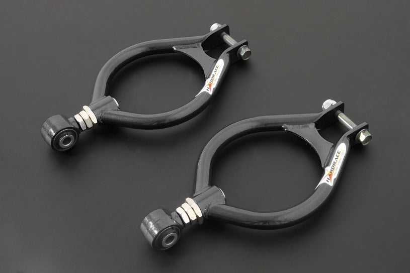 HARDRACE HARDENED RUBBER REAR UPPER CAMBER KIT BLACK NISSAN SILVIA 180SX S13, FAIRLADY Z32 89-00, SKYLINE R32 GTS-T/GT-R