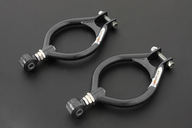 HARDRACE HARDENED RUBBER REAR UPPER CAMBER KIT BLACK NISSAN SILVIA 180SX S13, FAIRLADY Z32 89-00, SKYLINE R32 GTS-T/GT-R