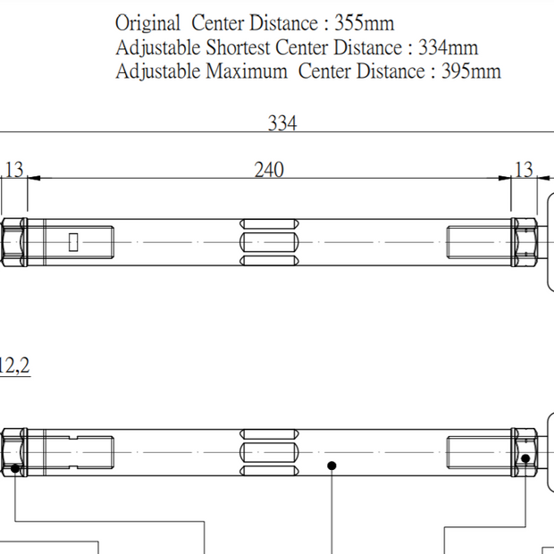 HARDRACE REAR TOE CONTROL ARM NISSAN, SILVIA, Q45, SKYLINE, Y33 97-01, R33/34, S14/S15