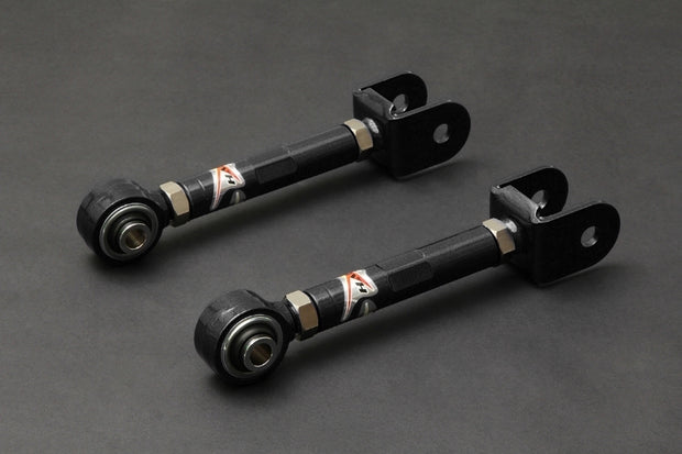 HARDRACE PILLOW BALL REAR TRACTION ROD BLACK NISSAN SILVIA 180SX S13, 200SX S14/S15, FAIRLADY Z32 89-00, SKYLINE R32 GTS/GT-R, SKYLINE R33/R34 GTST/GT-T