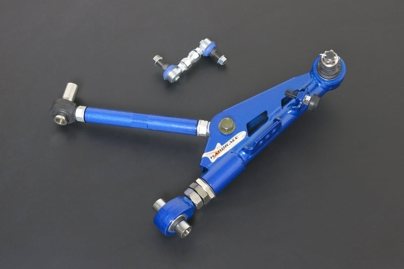 HARDRACE FRONT ADJUSTABLE LOWER CONTROL ARM+SWAY BAR LINK V2 NISSAN, SILVIA, Q45, Y33 97-01, S14/S15, SKYLINE, R32