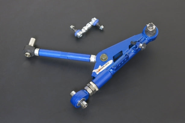 HARDRACE FRONT ADJUSTABLE LOWER CONTROL ARM+SWAY BAR LINK V2 NISSAN, SILVIA, Q45, Y33 97-01, S14/S15, SKYLINE, R32