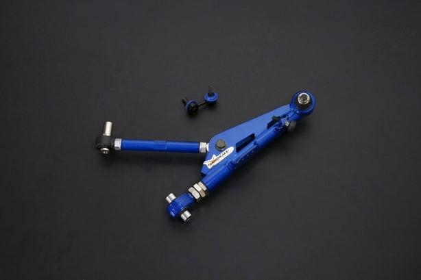 HARDRACE FRONT ADJUSTABLE LOWER CONTROL ARM+SWAY BAR LINK V2, MINIMUM +25MM EXTEND NISSAN, SILVIA, SKYLINE, R32, Q45, Y33 97-20