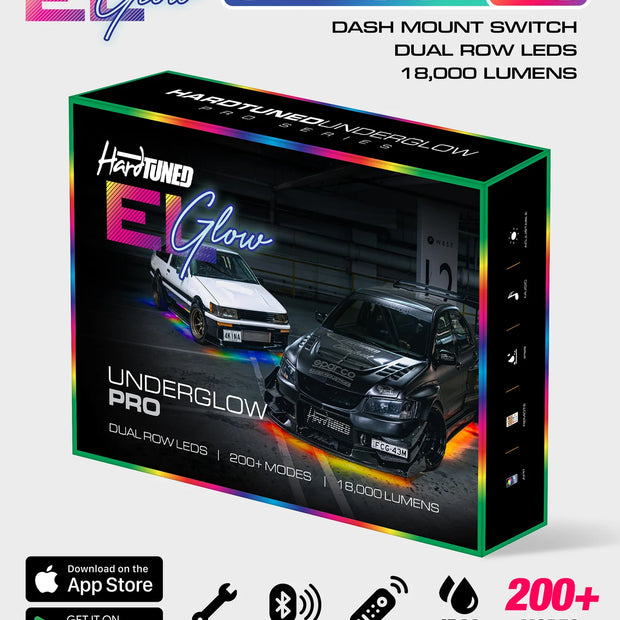 Hardtuned ELGlow® PRO Universal Car Underglow Kit