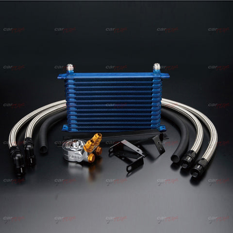 GReddy Oil Cooler Kit Standard Type HA218 NISSAN SKYLINE GTR BNR32 10-Layer In Front Of Radiator