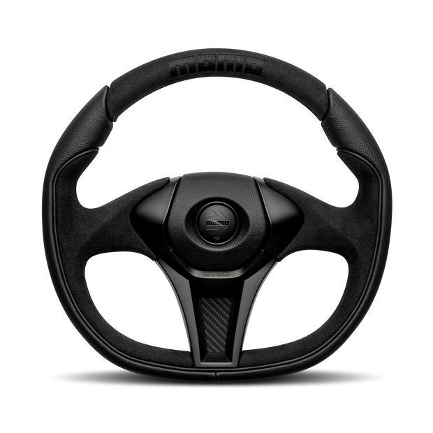 MOMO GT50 2.0 Black Edition Suede Leather 350mm Steering Wheel