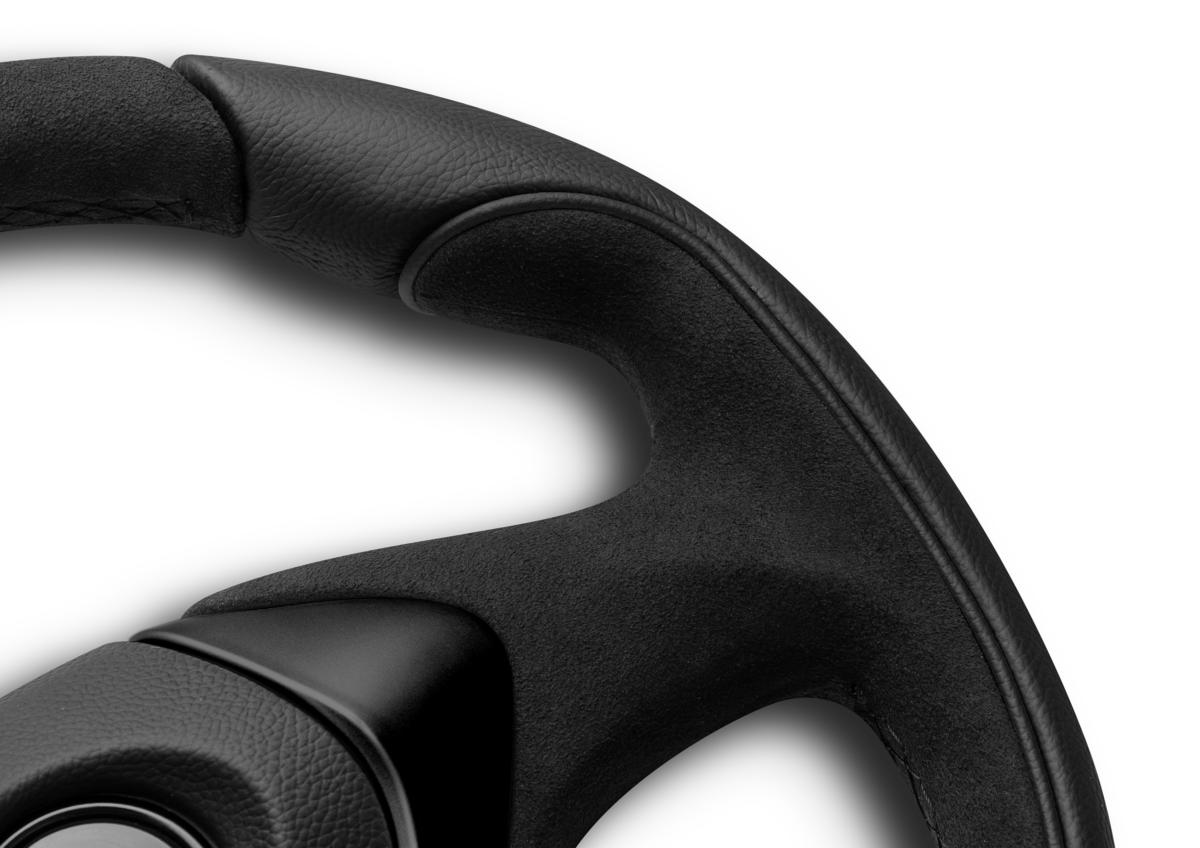 MOMO GT50 2.0 Black Edition Suede Leather 350mm Steering Wheel