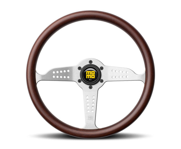 MOMO Heritage Grand Prix Silver 350mm Steering Wheel