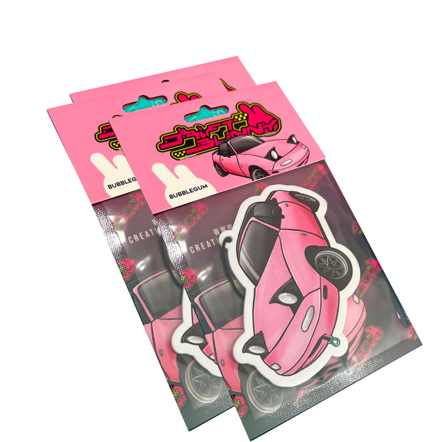 3 x Airfresheners Combo (Green apple, Cotton Candy, Bubblegum or all 3!)