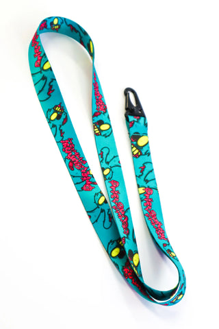 Zombie Bunny Lanyard