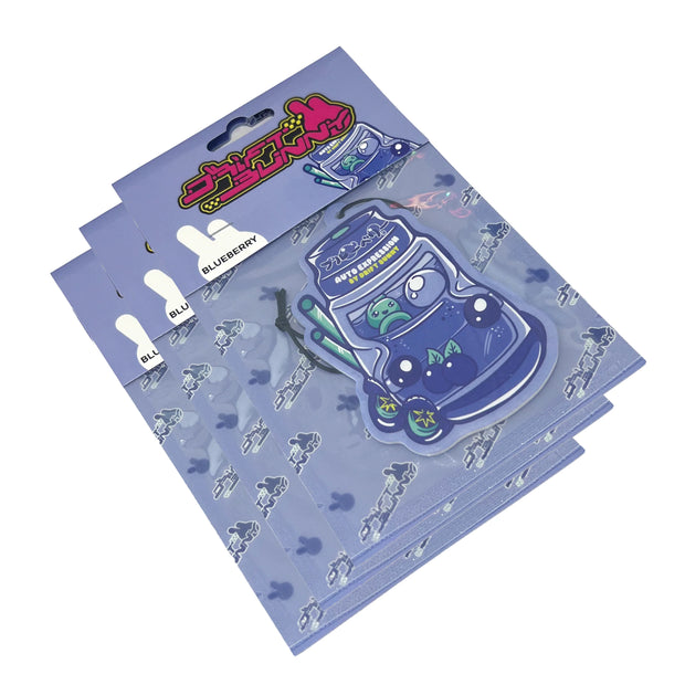 3 x Kei Airfresheners Combo (Grape, Strawberry, Blueberry or all 3!)