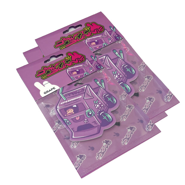 3 x Kei Airfresheners Combo (Grape, Strawberry, Blueberry or all 3!)