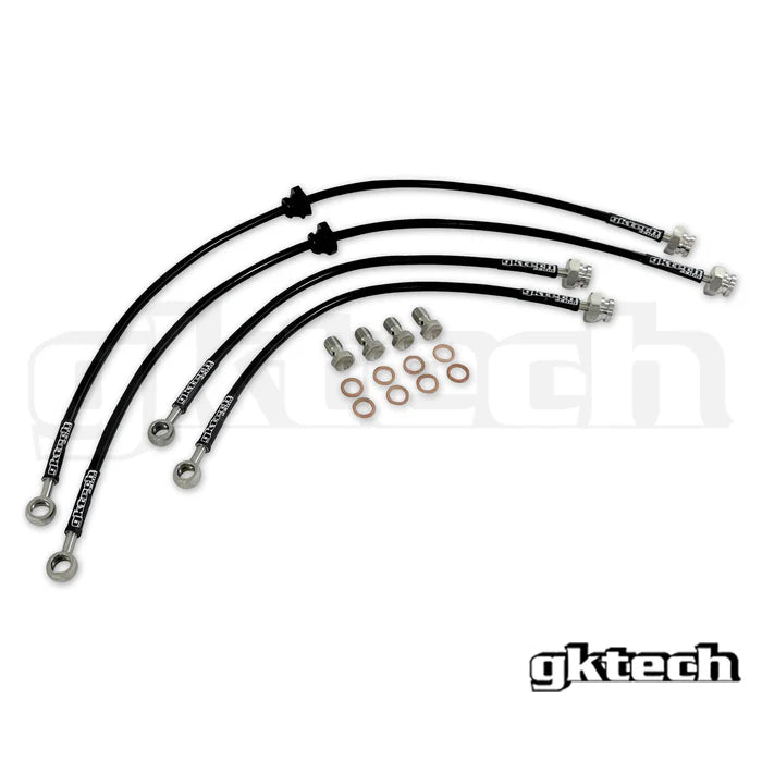 GK Tech S13/180SX Braided brake lines
