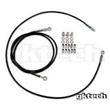 GKtech In-line braided brake line kit