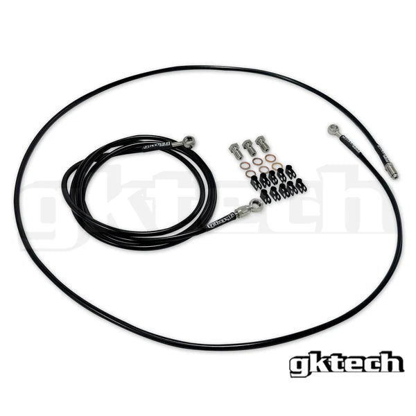 GKtech In-line braided brake line kit