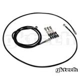 GKtech In-line braided brake line kit
