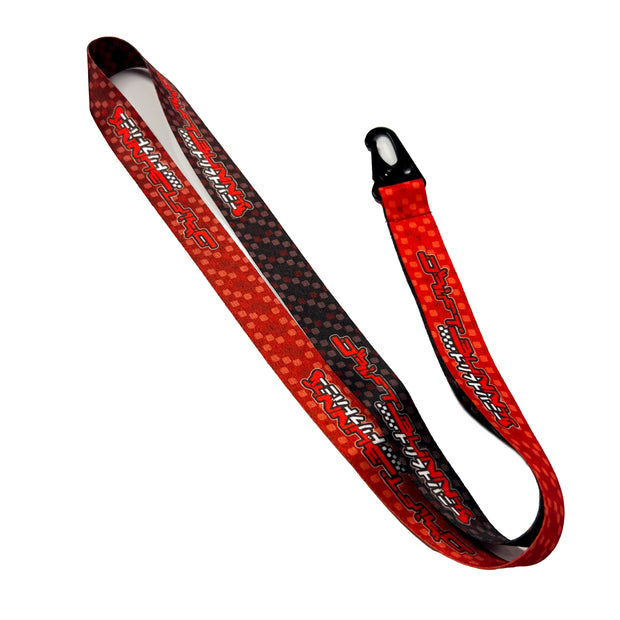 Drift Bunny Red Racer lanyard